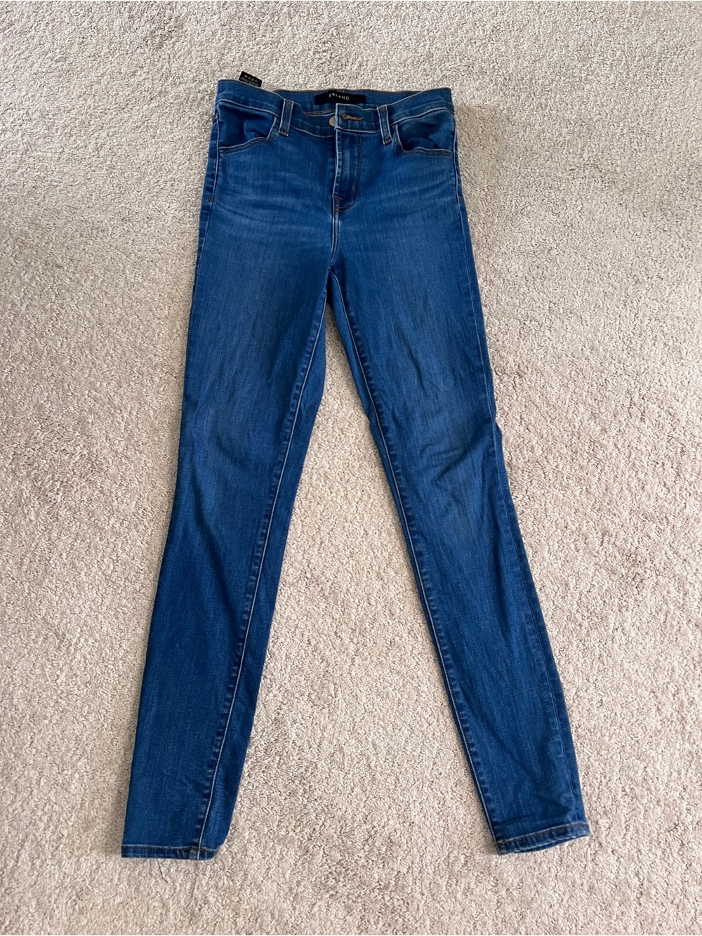 J Brand Medium/Dark Blue Women's Skinny Jeans - Size 25